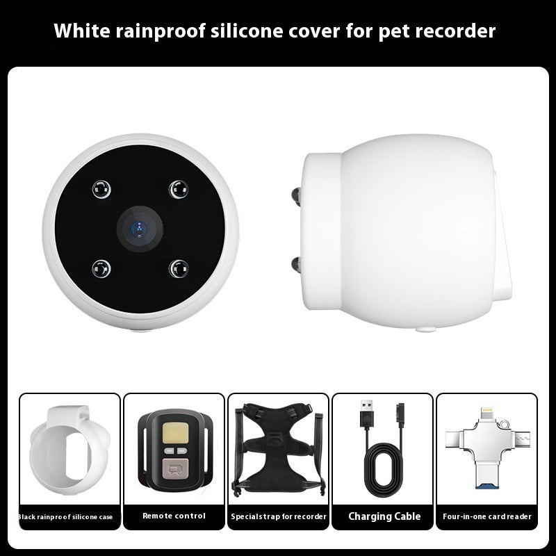 Pet Tracker Camera Collar Recorder