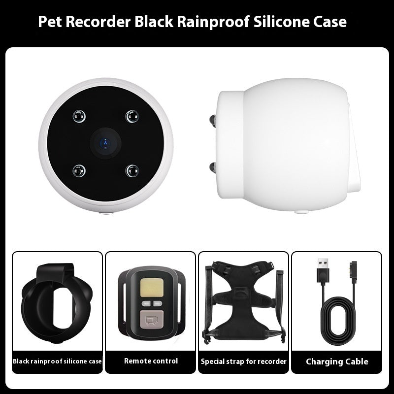 Pet Tracker Camera Collar Recorder