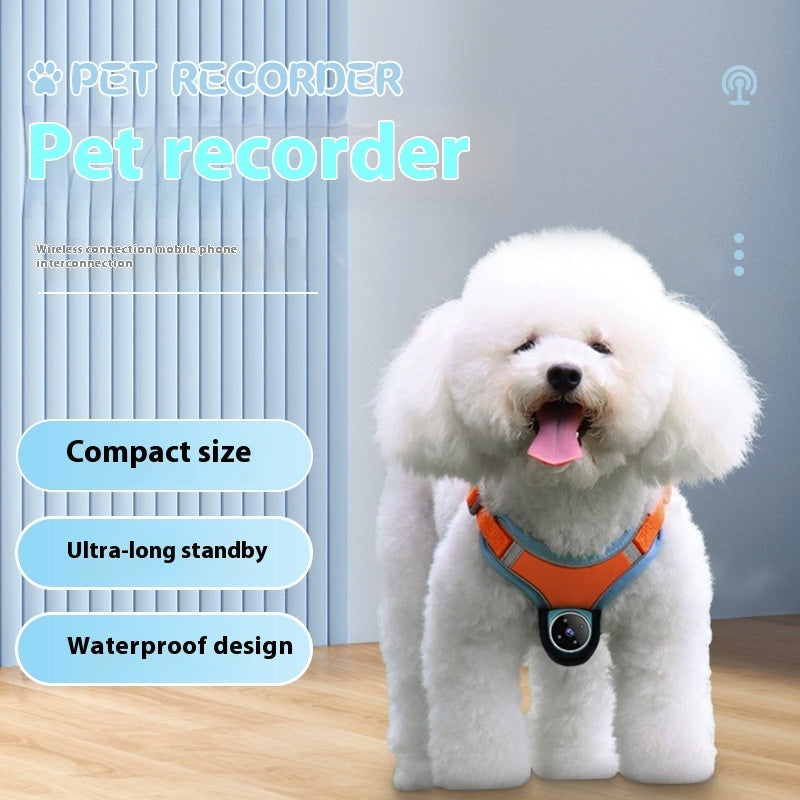 Pet Tracker Camera Collar Recorder