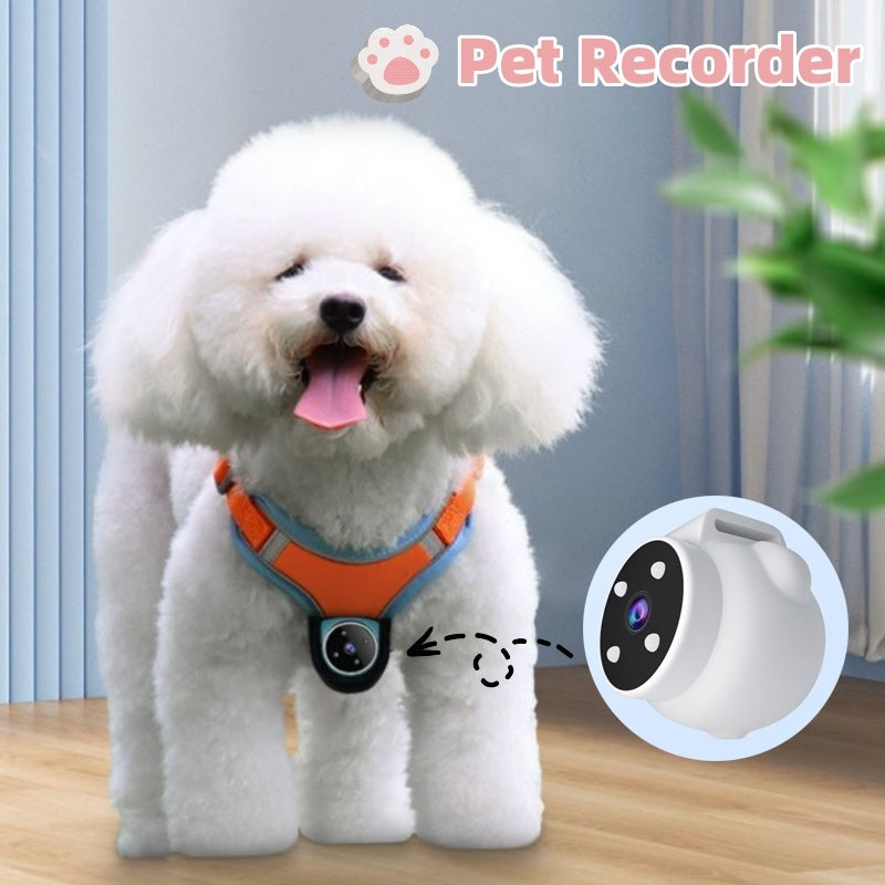 Pet Tracker Camera Collar Recorder