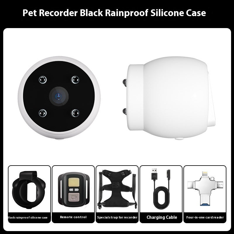 Pet Tracker Camera Collar Recorder