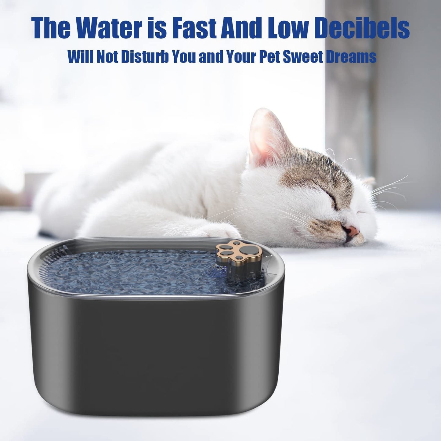 3L Ultra-Quiet Pet Water Fountain